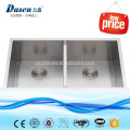 stainless steel triple bowl stainless steel sink